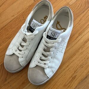 Sam Edelman distressed sneakers